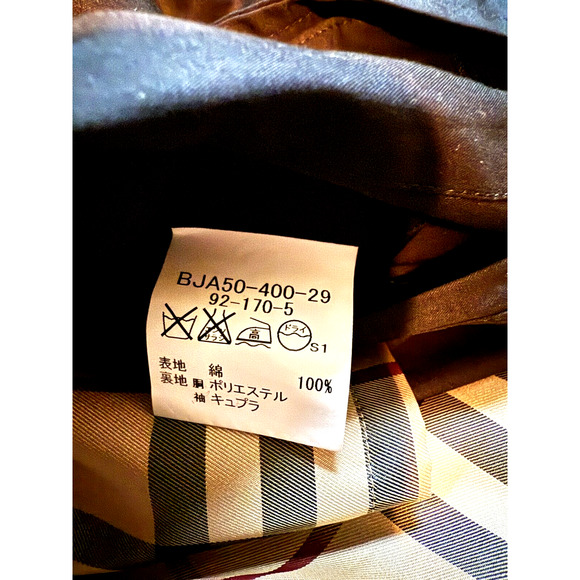 Burberry London Long Coat Size Mens XXL with Nova Check Interior Black Exterior - Picture 4 of 8